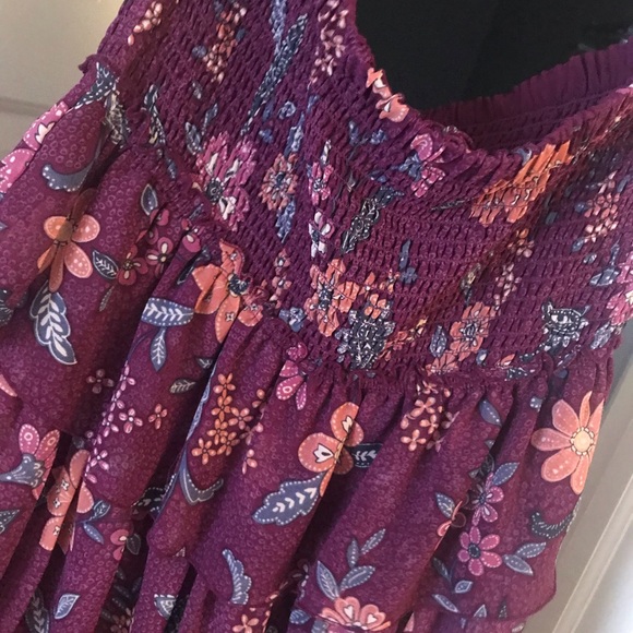 FINAL OFFER - AEO Strapless Tiered Dress - Picture 2 of 6